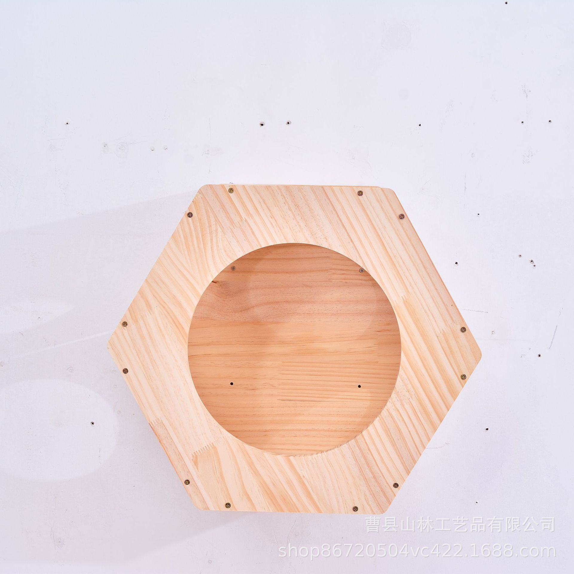 Marco de escalada de gato de madera plataforma montada en la pared espacio interior cápsula colgante de pared gato escalera de escalada Registro Creativo colgante de pared nido de gato