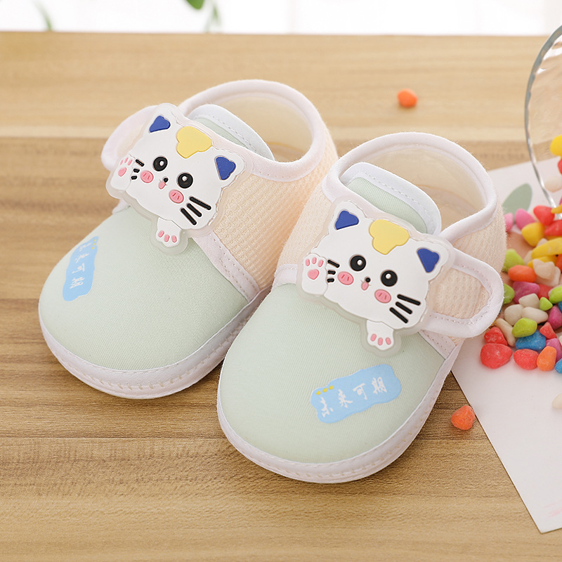 쇠고기 밑창 신발 6092 새끼 고양이 녹색