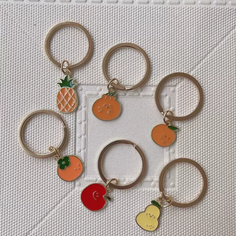 Apple, cute keychain handmade, pendant, accessory