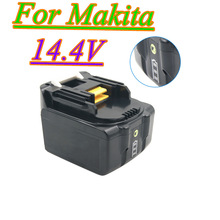 14.4V6.0Ah锂充电电池 适用于牧田BL1430 BL1415 BL1440 电动工具