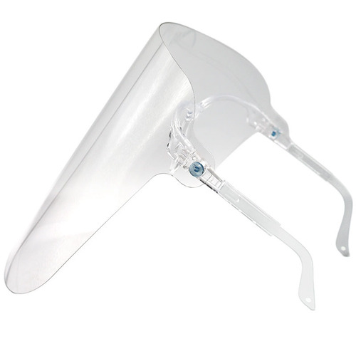 Frame mask PC plastic transparent visor adjustable anti-fog anti-oil splash riding dental full face protective mask