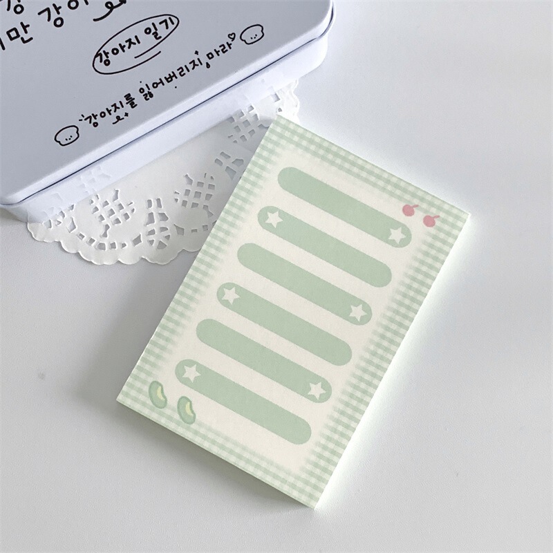 韓系ins風便箋本かわいい粘りのない伝言メモ帳学生高颜値手帳素材本|undefined