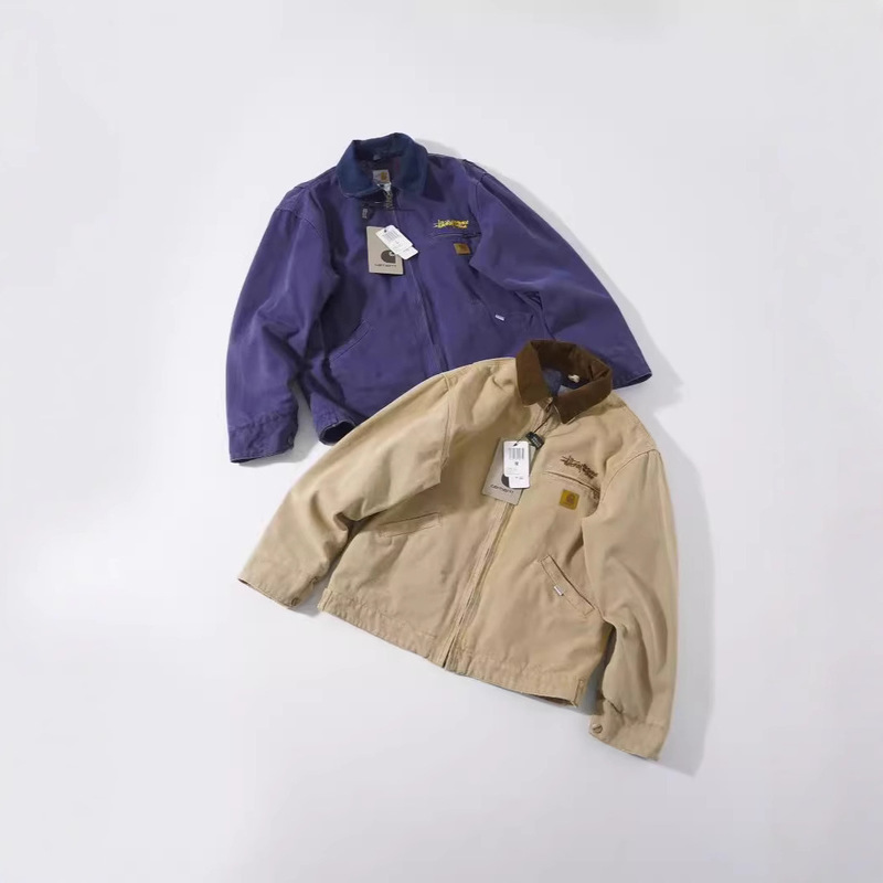 High-End Version of Carxstu Heavyweight Joint-Name Medieval J97 Washed Jacket Retro American Mountain Style Japanese Trendy Jacket