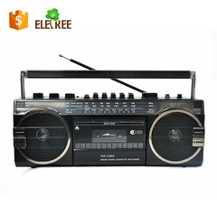 Amazonクラシックレトロmp3プレーヤーcassetteレコーダーステレオテープレコーダー
