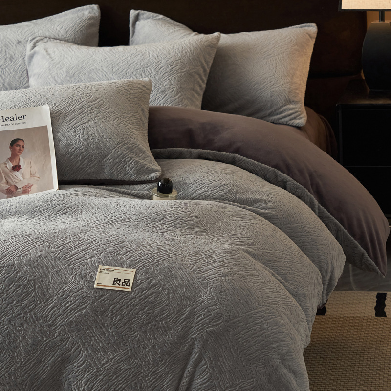 Textura de cuatro piezas - Gray