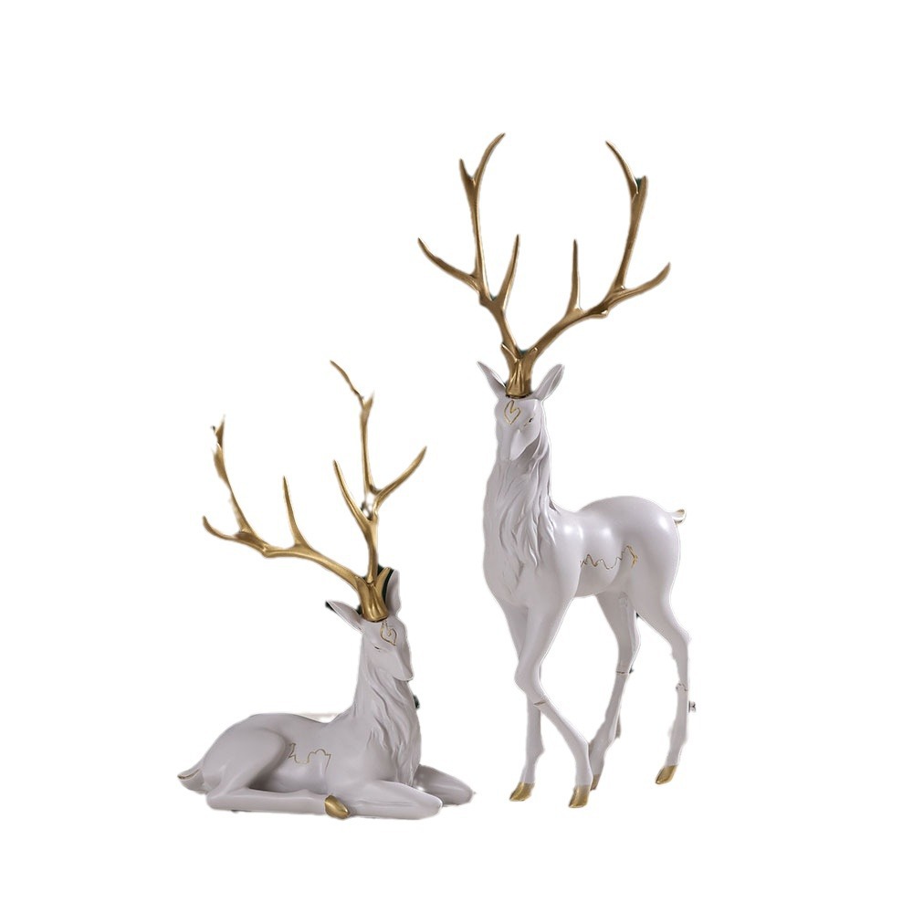 Transfronterizos dedicados a la decoración de alce, portal de decoración creativa para el hogar, decoración de vinos, TV, regalos para la nueva casa