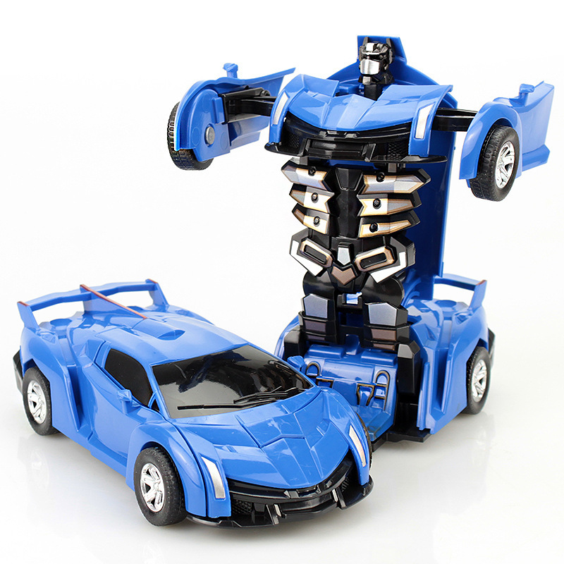 Cross-Border Children's Transformer Toy Car Car Model Inertia Car Boy Puzzle Stall Night Market Toy Wholesale Market