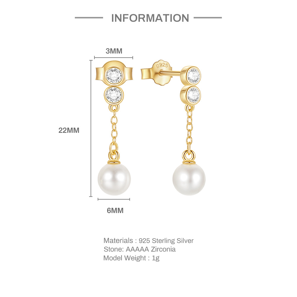 1g Weight 925 Sterling Silver Ear Needle Material 18K Gold Plated Plating Material Drop Earrings Classification 1 Pair Quantity Date, Tea Party Occasion 925 Sterling Silver Material Geometric Pattern All Seasons Season Women's Gender Elegant, Simple Style Style 1 Pair 18K Gold Plated 925 Sterling Silver 925 Sterling Silver Earrings Geometric Drop Earrings 12