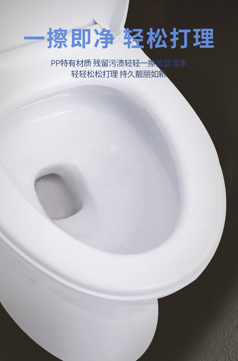Universal household toilet seat cover, thickened toilet seat cover, old-fashioned UV type toilet seat circle, toilet panel accessories undefined