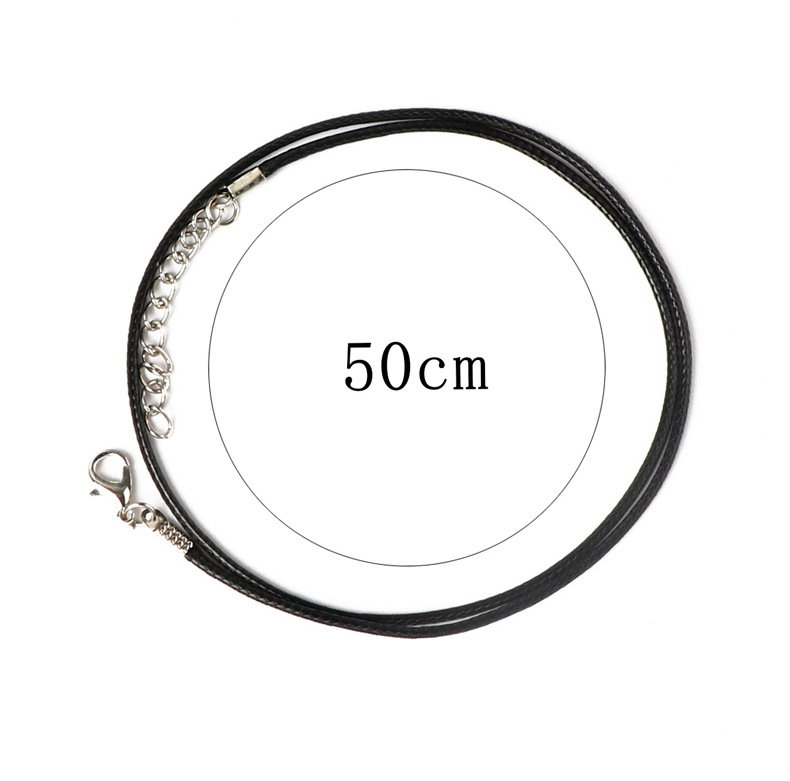 Wax rope Material 1 Piece Simple Style Solid Color Wax Rope Jewelry Accessories