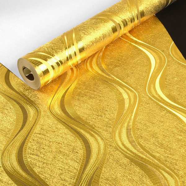 Golden wave pattern