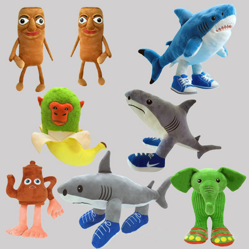 新商品 タンタンタンサフール サメ山海記風パロディぬいぐるみ|undefined