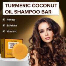 ��Ʒ���SҬ����ϴ�l��Turmeric coconut oil shampoo soap 100g