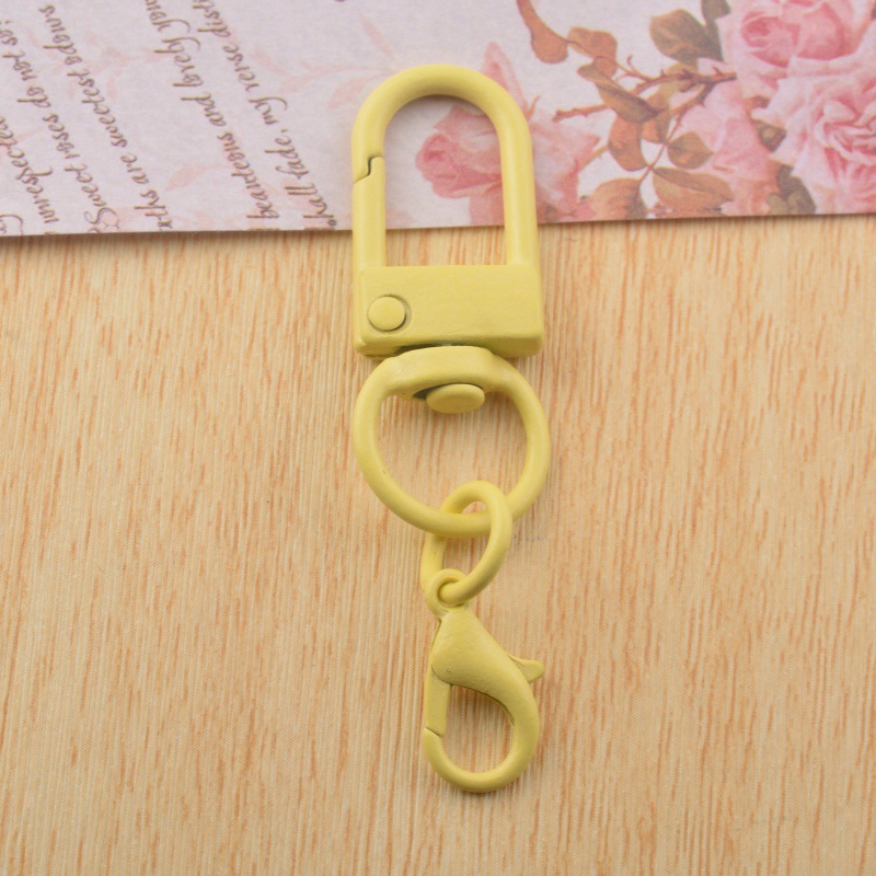 밝은 노란색 도어 버클 + 14mm 랍스터 버클