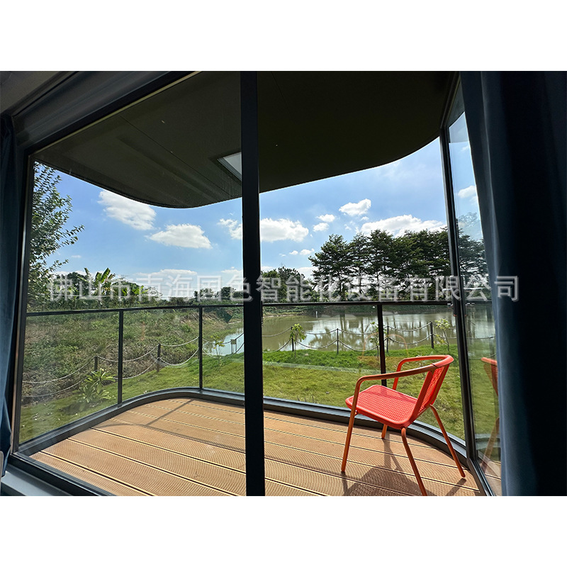 Aislamiento térmico a prueba de sol al aire libre B & B cápsula espacial Cabina de Apple Complejo de celebridades de Internet Sala estrellado móvil Sala de cápsulas de camping