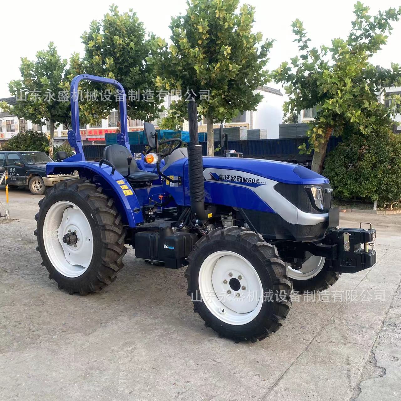 雷沃欧豹M504-E(G4)农用拖拉机四驱犁地旋耕播种504拖拉机定金
