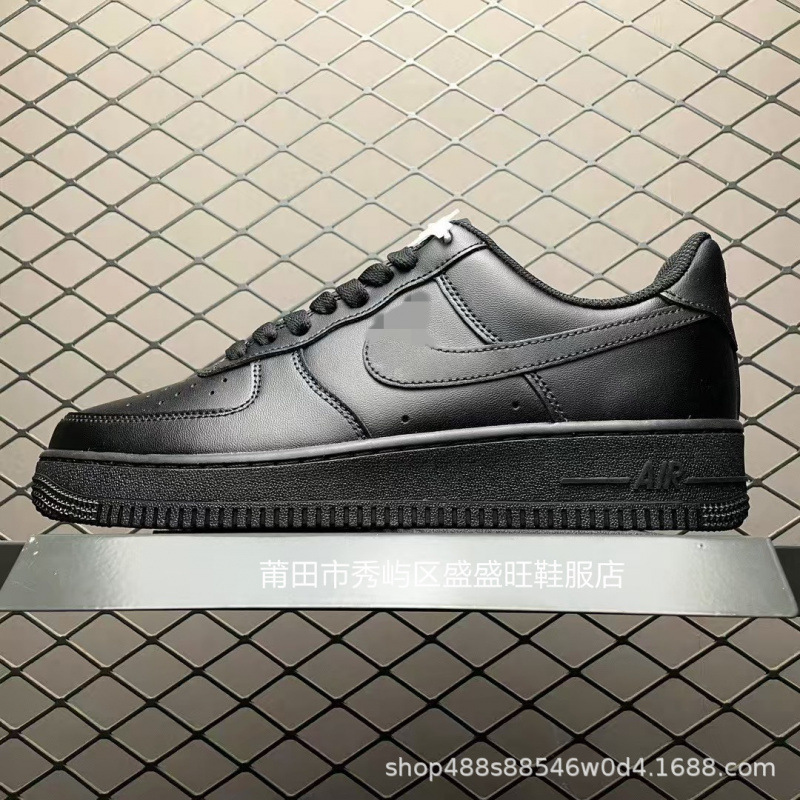 Putian Shoes Af1 Pure Original Air Force 1 Mid Classic Low-Top Sports Casual Men's Shoes