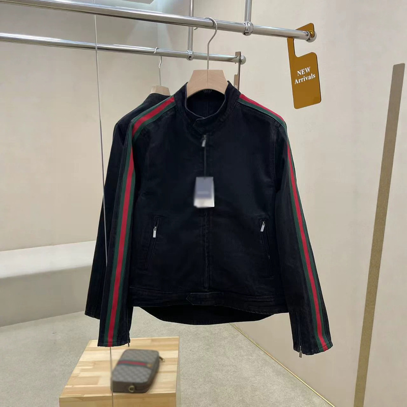 2026 Internet Celebrity G Brand: This ribbed cotton denim jacket is crafted from meticulously washed, certified cotton denim fabric 2026 Internet Celebrity G Brand: This ribbed cotton denim jacket is crafted from meticulously washed, certified cotton denim fabric