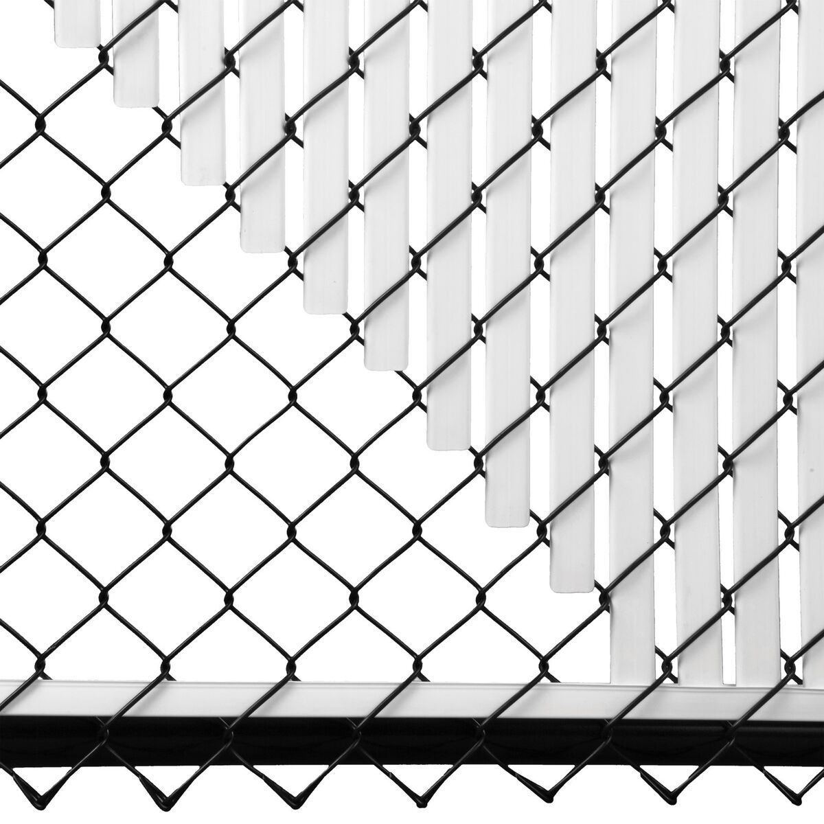 Malla de alambre de cadena estilo americano para paisajismo, jardín y protección de patios, venta directa de fábrica, valla de privacidad.