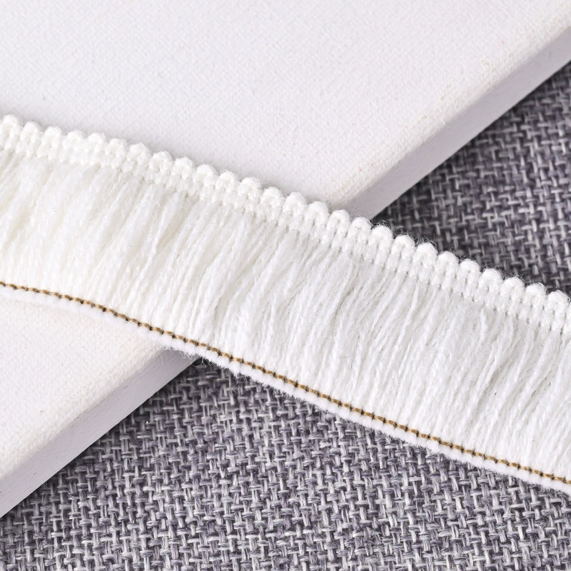 Чистый белый хлопок с кружевной кисточкой спот детская сумка шторы одеяло diy ручной работы аксессуары