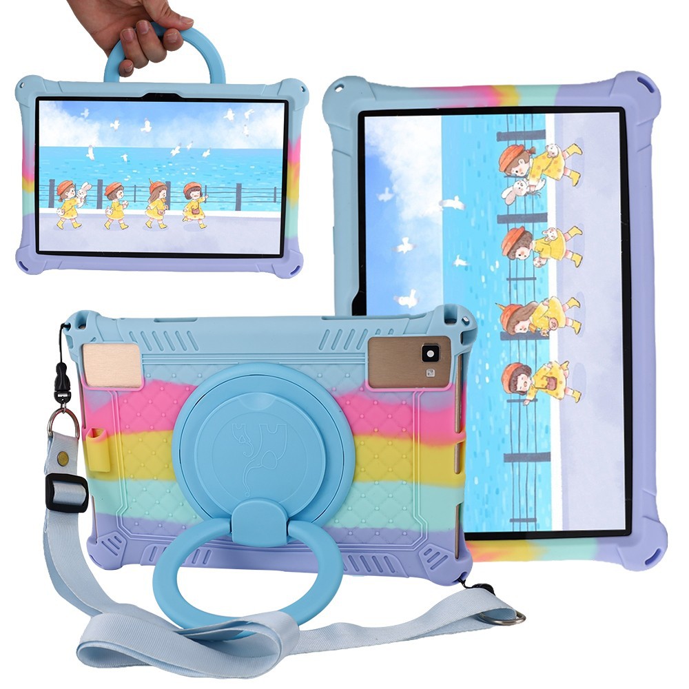 Compatible with the Zhuangyuan No.1 G19 protective case, AI intelligent 10.1-inch portable rotating silicone case.