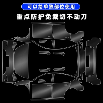 Car paint protective film – Model Y3 Special Car Tpu