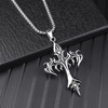 Arrow stainless steel, necklace, chain for key bag , pendant hip-hop style, sweater, new collection