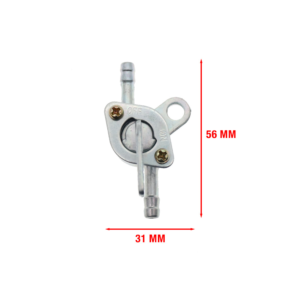 Válvula de combustible de motocicleta motocicleta todoterreno ATV coche de playa tanque de combustible válvula de gasolina un interruptor de entrada y salida de aceite