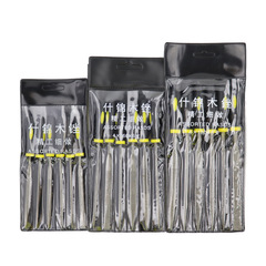 Woodworking set, mini steel file, file knife, hardwood file, wood rasp, small file, grinding tool