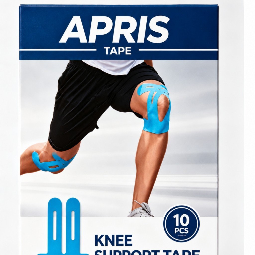 Knee sports muscle tape box