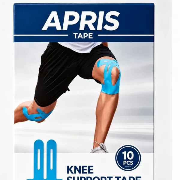Knee sports muscle tape box