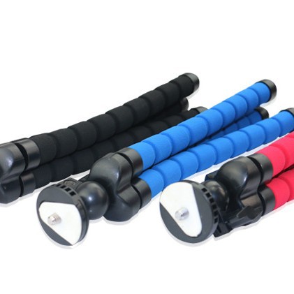 桌面迷你海绵支架，手机支架任意弯曲礼品三脚架手机直播支架