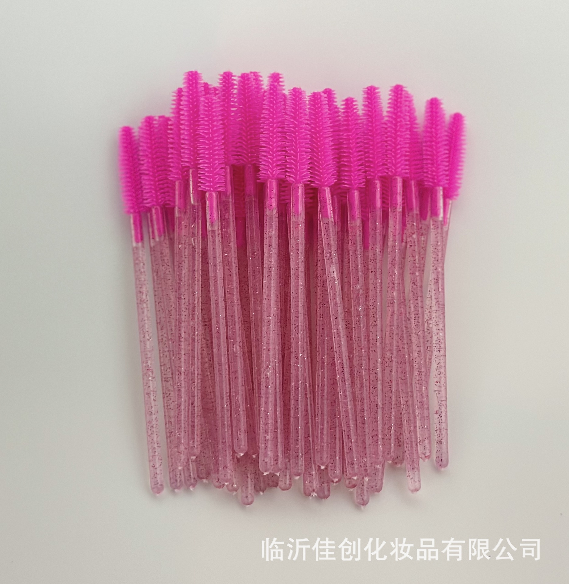 Transfronterizo mayorista cepillo de pestañas de silicona barra de cristal belleza herramientas de belleza de pestañas de silicona cabeza cepillo de maquillaje de pestañas