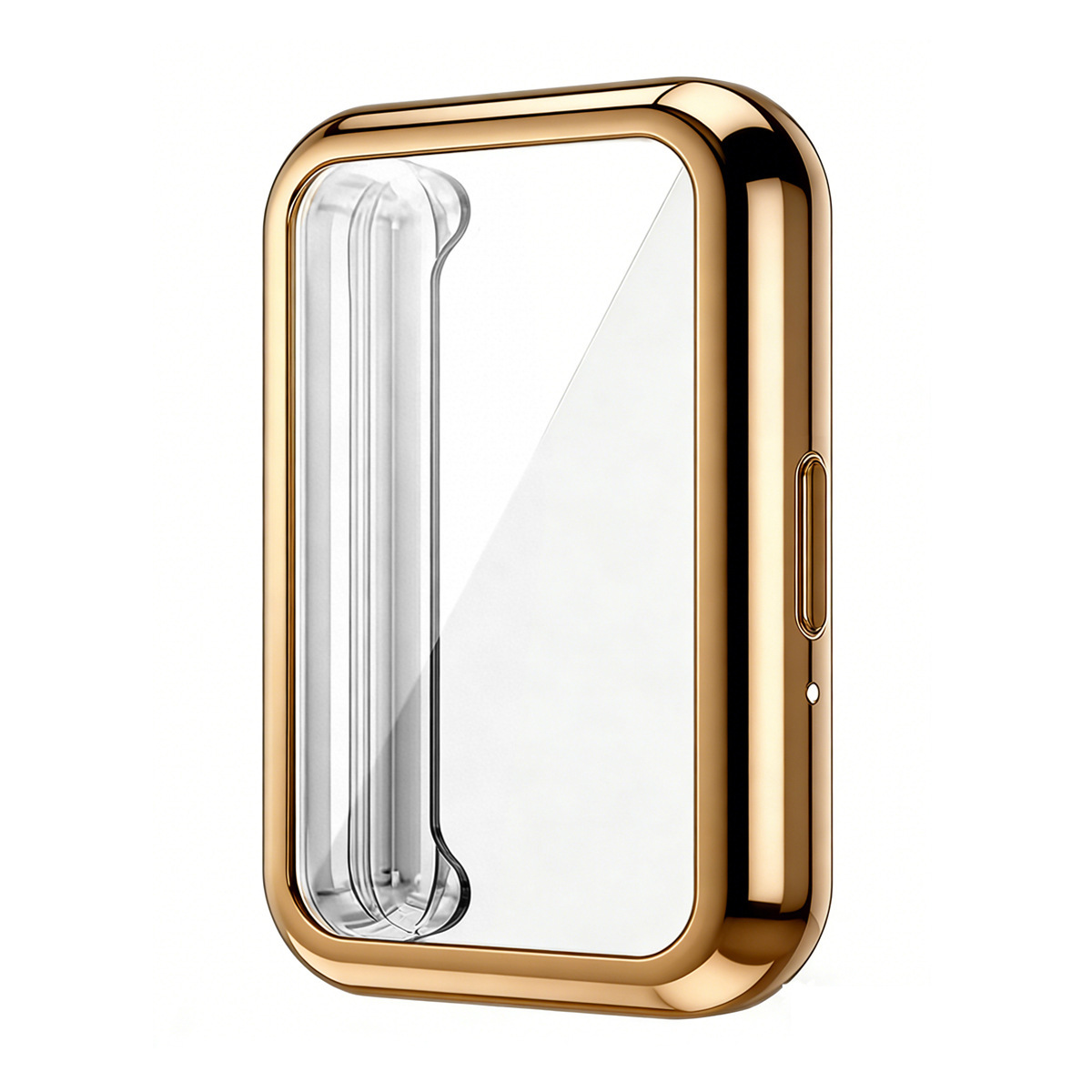 Electroplated rose gold (TPU soft shell)