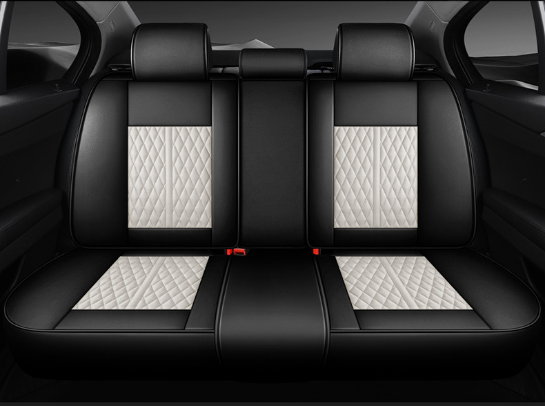 25 Years New Universal Diamond Perforated Leather Car Seat Cushion Seat Cover Dropshipping Wholesale International Station Export