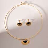 Дизайнерские серьги, ожерелье, цепочка, классический ретро комплект, европейский стиль, французский стиль, оптовые продажи