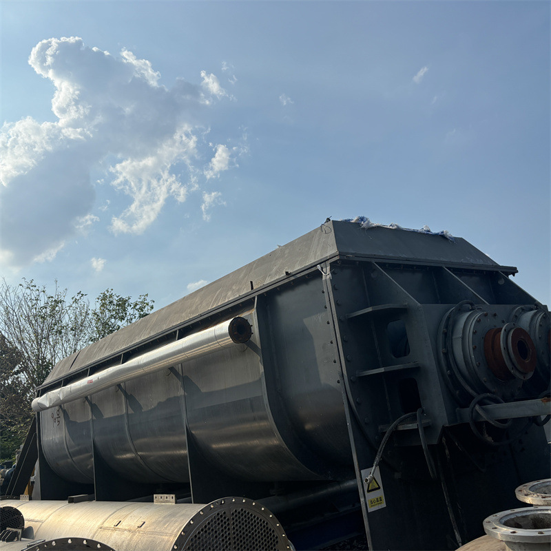 二手双轴桨叶干燥机  真空干燥设备 空心式干燥设备