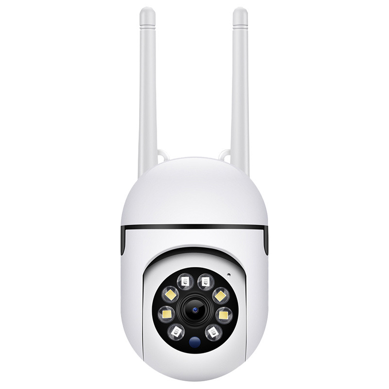 A7 inalámbrico WiFi cámara de vigilancia de seguridad 360 grados de visión nocturna remoto HD interior y exterior de la cámara montada en la pared