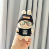 Small black glasses, with little bears