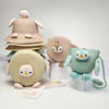 summer children Straw Bag 2025 new pattern Messenger penguin Small round Mini coin purse Beach Bag Hat