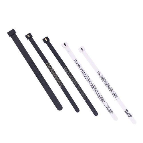 Ring Size Tape US/Degree Finger Circumference Measurement Soft Tape Finger Size Measurement Ring Circle Scale Ring Number Matching Ring Line