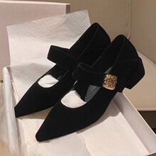 ��Ƥ��~�߼��|��3.5cm�ָ����^������ЬŮ���ٿ�һ�֎��z�q��Ь