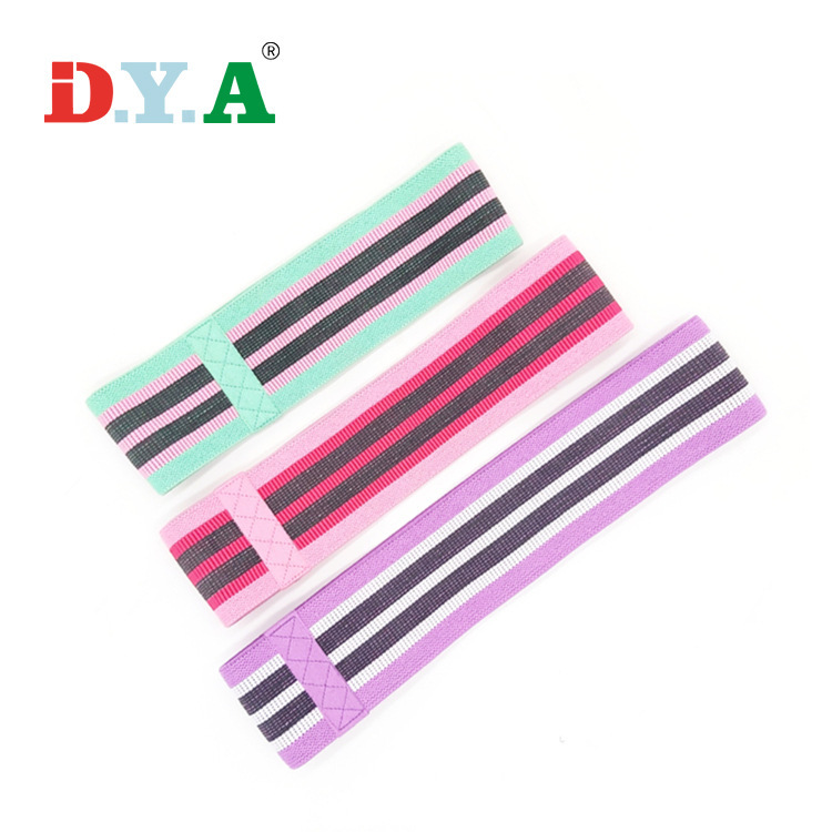 批发瑜伽带健身美臀带深蹲弹力带拉力圈阻力带瑜伽芭蕾弹力拉力带