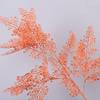 Single branches of cypress leaf 3 fork simulation side cypress celery leaf wedding wedding hall flower arrangement decorative high -ceiling plastic with ceiling plastic