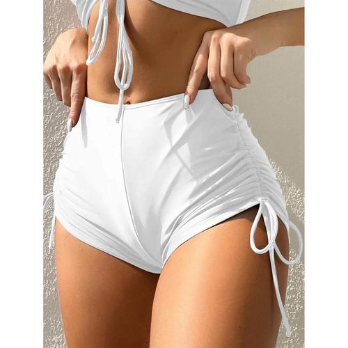European and American Spring/Summer Retro Casual Street Style Personality Strappy Drawstring Fashion Shorts Sexy Trendy Hot Pants