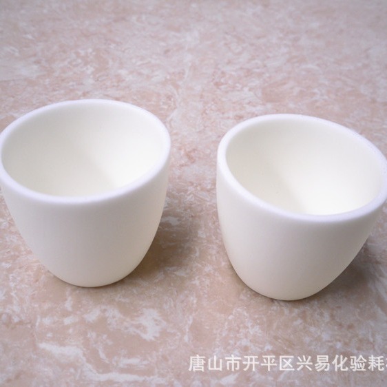 刚玉坩埚 99氧化铝 20ml弧形刚玉坩埚