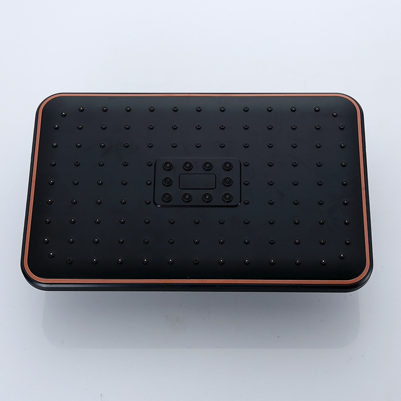 Medio Oriente transfronterizo bañera ducha traje de ducha caliente y frío cobre negro ingeniería estilo fábrica al por mayor ducha de latón