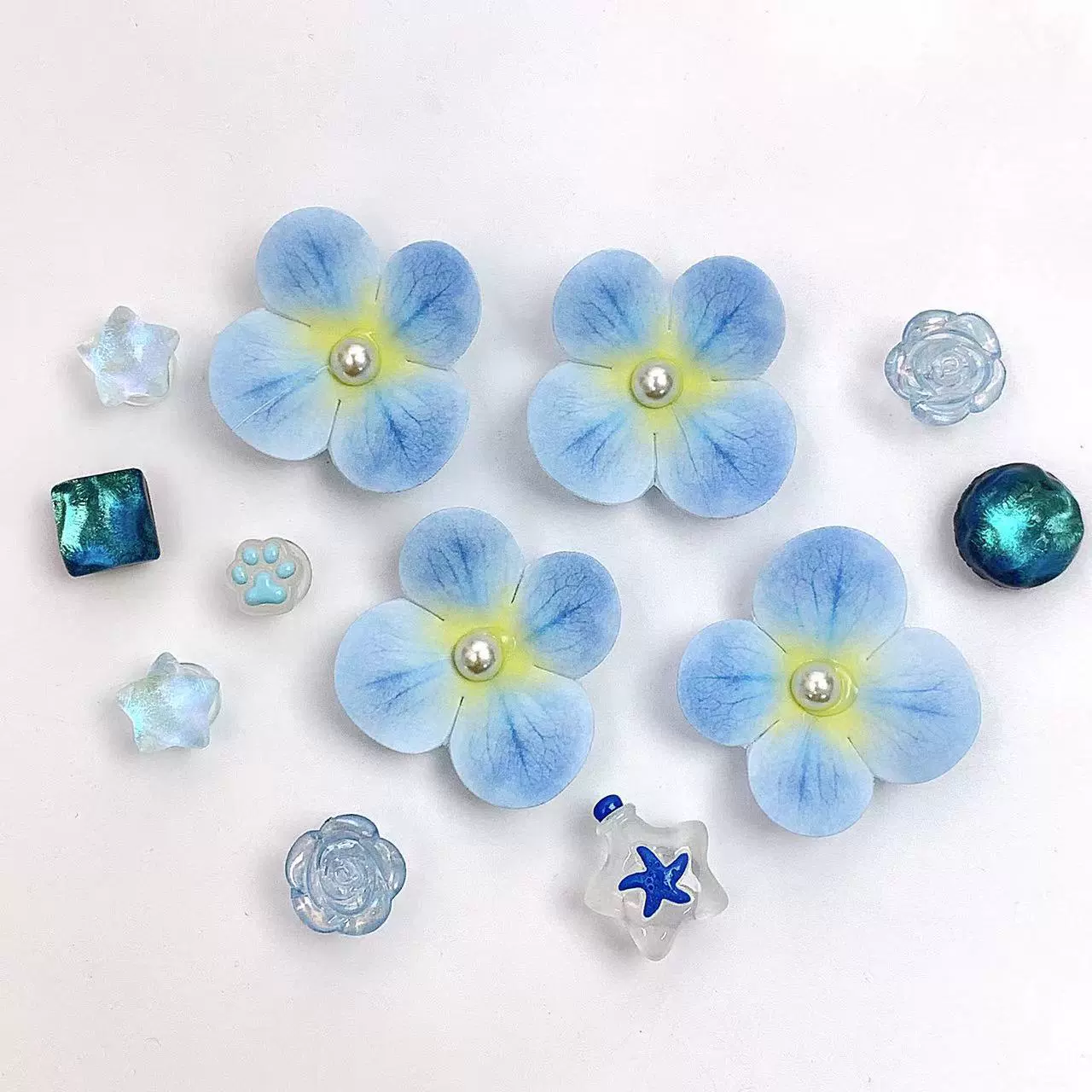Украшения для обуви Phalaenopsis (jibbitz), китайский стиль 2025, наборы DIY с опцией жемчужной цепочки
