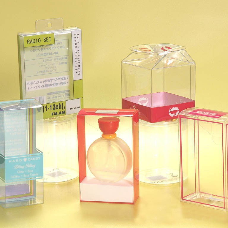 来样定做精美塑料盒PVC彩色包装盒PVC透明包装盒可按设计图定做