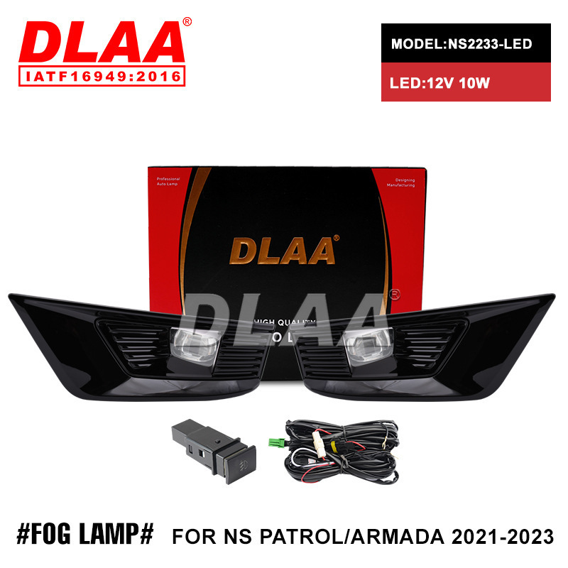 Aplicable a NISSAN PATROL / ARMADA2021 - 2023 conjunto de lámpara de niebla LED pickup luz de barra delantera de conducción diurna